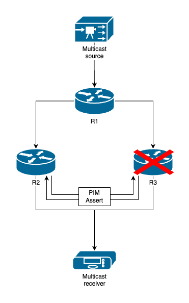 PIM assert diagram