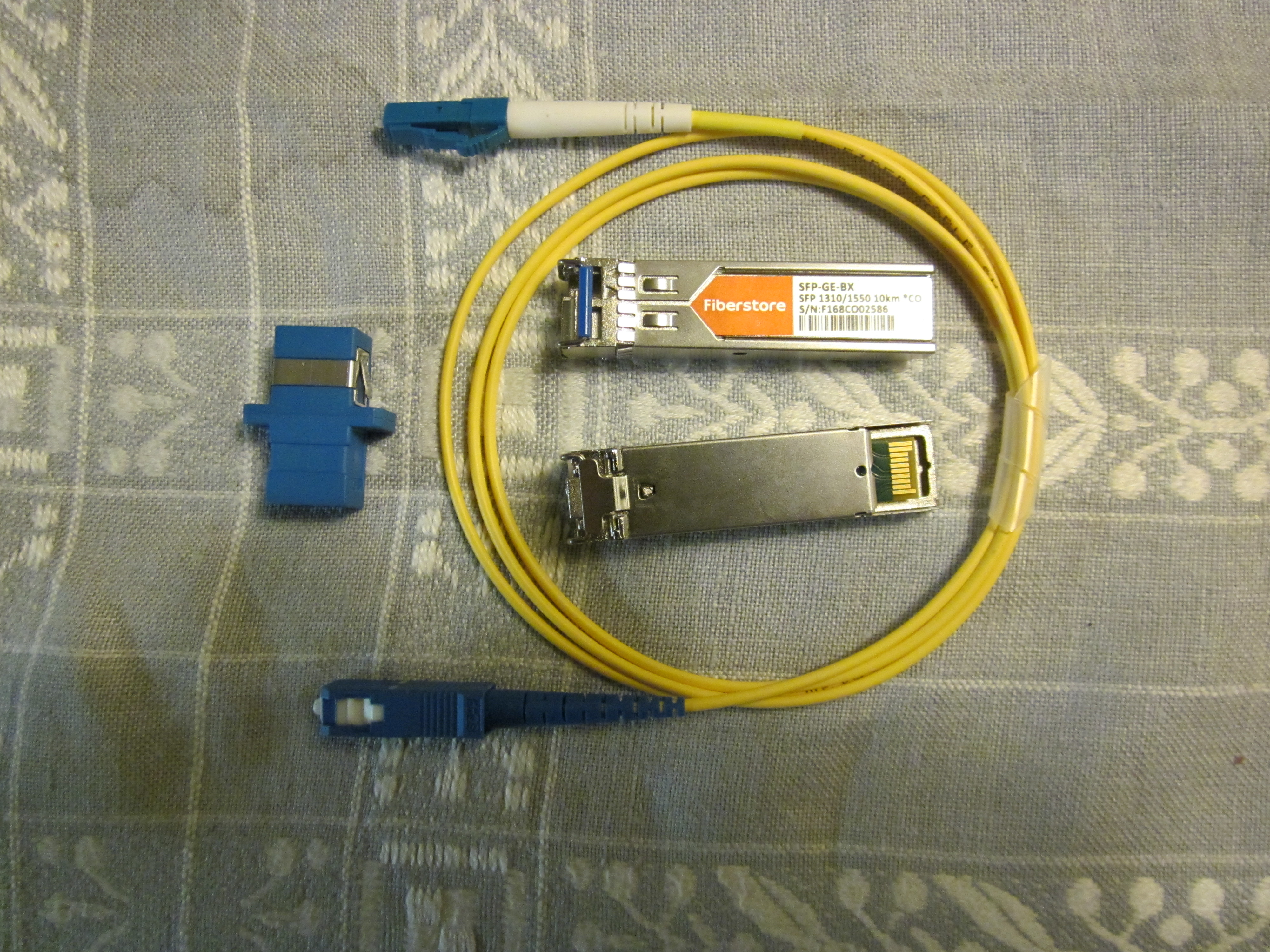 Singlemode fiber cable example